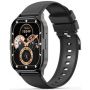 XO J10 AMOLED Screen Star Mist Magnetic Square Smart Sports Talking Watch Чорний