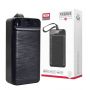 XO PR157 40000mAh PD20W/QC22.5W Швидка зарядка (Чорний)