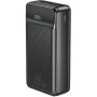 XO PR201 Fast Charge Digital Display 30000mAh (QC22.5W / PD65W) Чорний