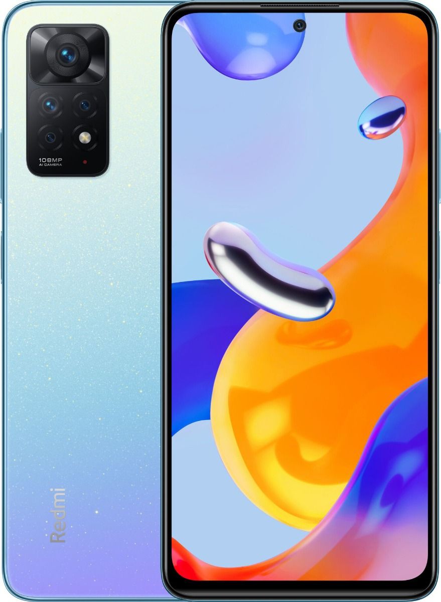 XIAOMI Redmi Note 11 Pro 4G 6/128GB NFC Blue – купити в dzvinok.ua