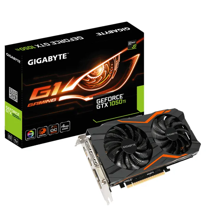 GIGABYTE GeForce GTX 1050 Ti (GV-N105TG1 Gaming-4GD) – купить в