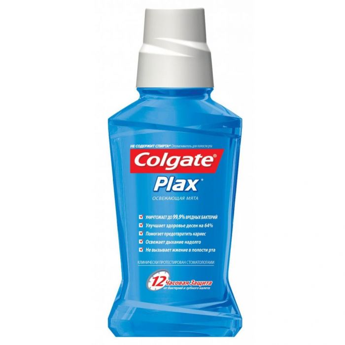 Ополаскиватель для рта Colgate plax total освежающая мята 500мл (8714789330563)