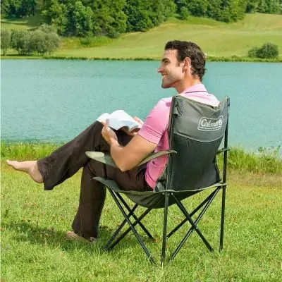 Coleman Standard Quad Chair Green () Coleman Standard Quad Chair Green