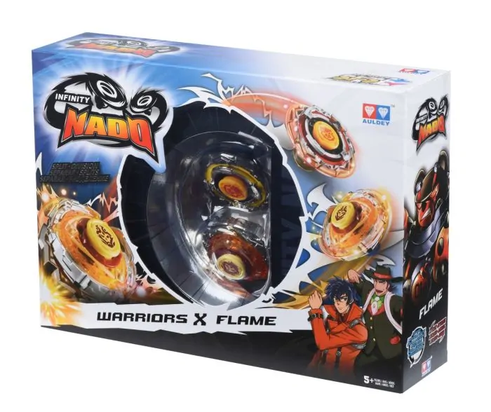 AULDEY Infinity Nado Сплит Battle Buddha и Blast Flame с