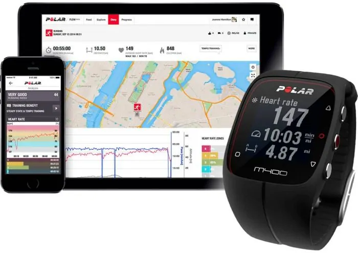 POLAR M400 HR GPS for Android iOS Black 90053836 5724 Dzvinok