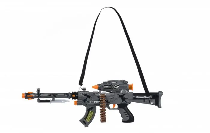 Same Toy Сyber Mission Пулемет серый (DF-11218BUt) – купити в