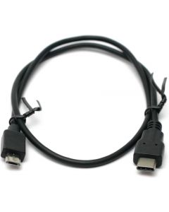 Кабель PowerPlant USB 3.0 Type C – micro USB 0.5м (KD00AS1259)