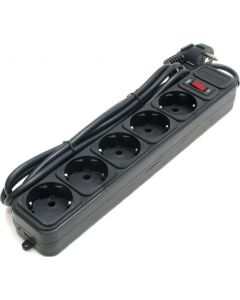 GEMBIRD SPG5-G-6B Black