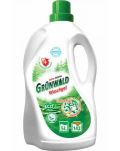 GRÜNWALD Гель для прання кольорових та білих речей, 5 л/142 прань(eco)
