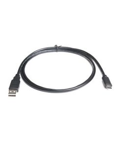 REAL-EL USB2.0 AM-Type C 1m Black (4743304102099)