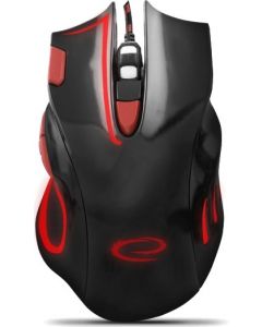 ESPERANZA MX401 HAWK Black-Red (EGM401KR)