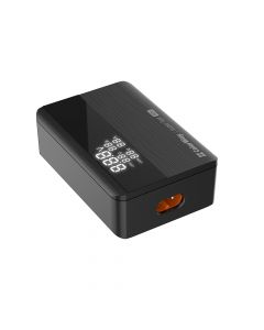 Мережевий зарядний пристрій ColorWay Power Delivery GaN (2USB-A+2USB TYPE-C) (100W) чорний