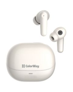 COLORWAY Slim TWS-1 Earbuds Long Life бежевий
