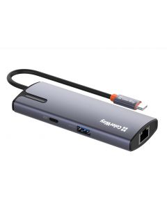 Хаб ColorWay USB-C 6-в-1 Type C PD 100W/USB3.0х3/HDMI 4К/RJ45