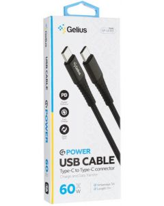 GELIUS Pro G-Power GP-UC103 Type-C/Type-C Black (60W)