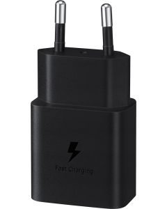 Сетевое зарядное устройство Samsung 15W Power Adapter (w/o Cable) - Black /EP-T1510NBEGRU