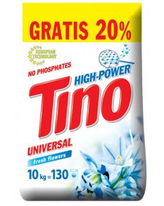 Tino High-Power Порошок пральний універсальний Fresh flowers, 10 кг