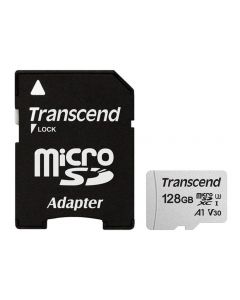 Карта памяти microSD TRANSCEND microSDXC 300S 128GB UHS-I U3 + ad