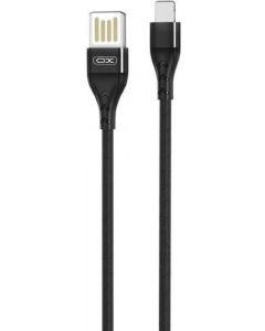 Кабель USB XO Type-C NB188 Double-side 2.1A/1m Black