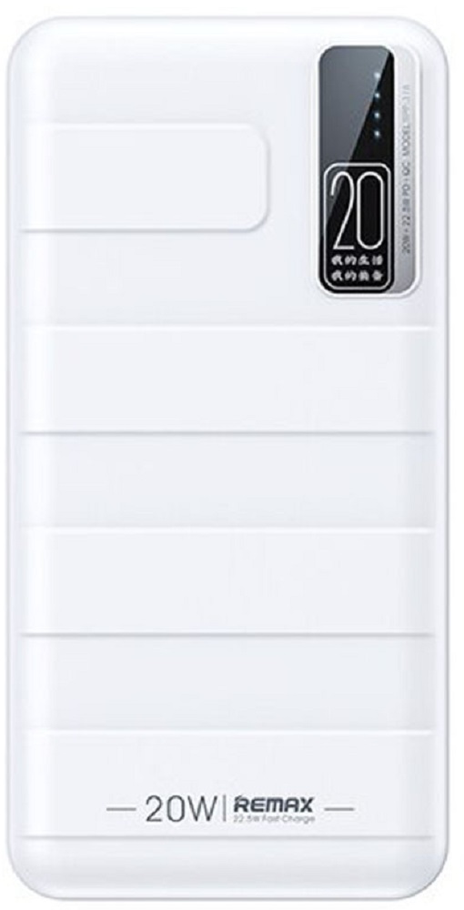 Купити REMAX RPP-316 20000mAh PD20W+QC22.5W fast charging White по ціні ...