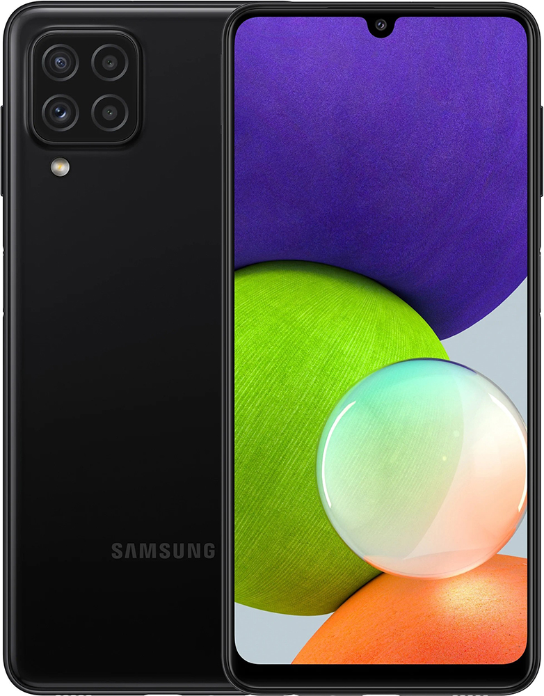 SAMSUNG Galaxy A22 SM-A22 4/128Gb LTE Black – купити в dzvinok.ua